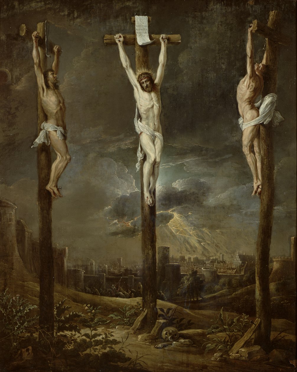 Calvario de David Teniers the Younger