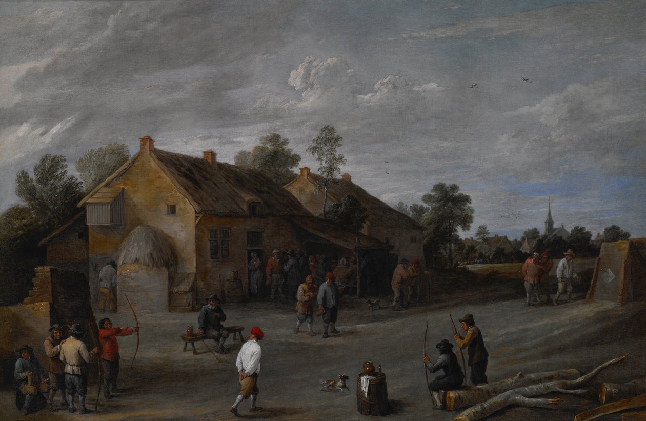 Los arqueros de David Teniers the Younger