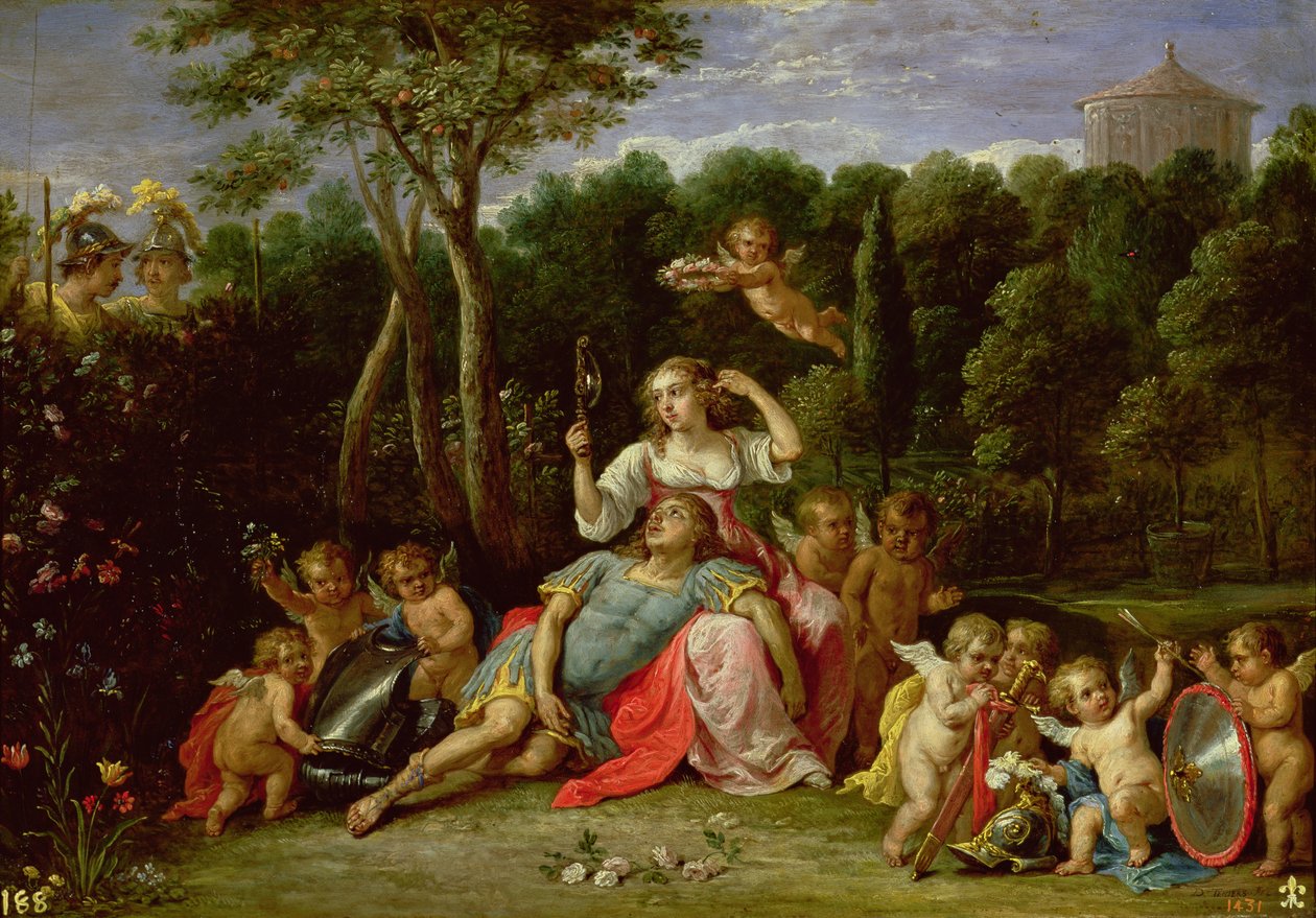 El jardín de Armida de David Teniers the Younger
