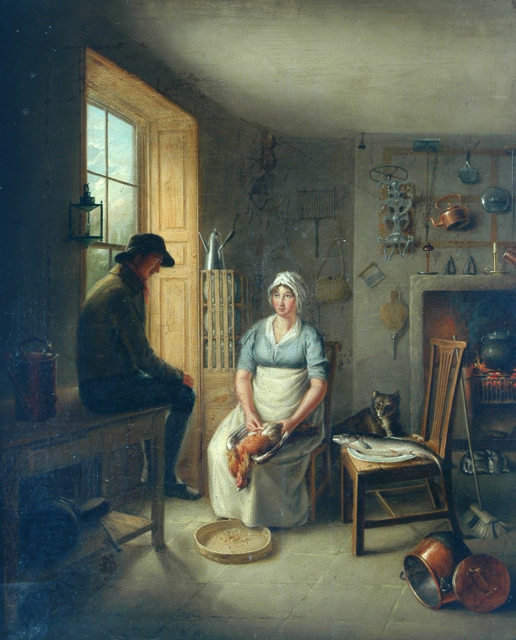 Guardabosques y cocinero de David Wilkie