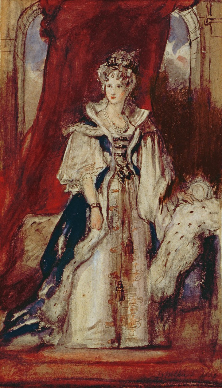 Reina Adelaida (1792-1849) de David Wilkie