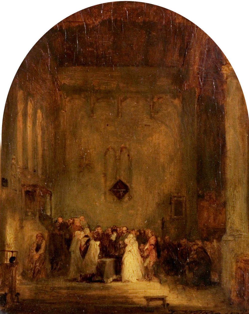 La tumba del soldado, 1813 de David Wilkie