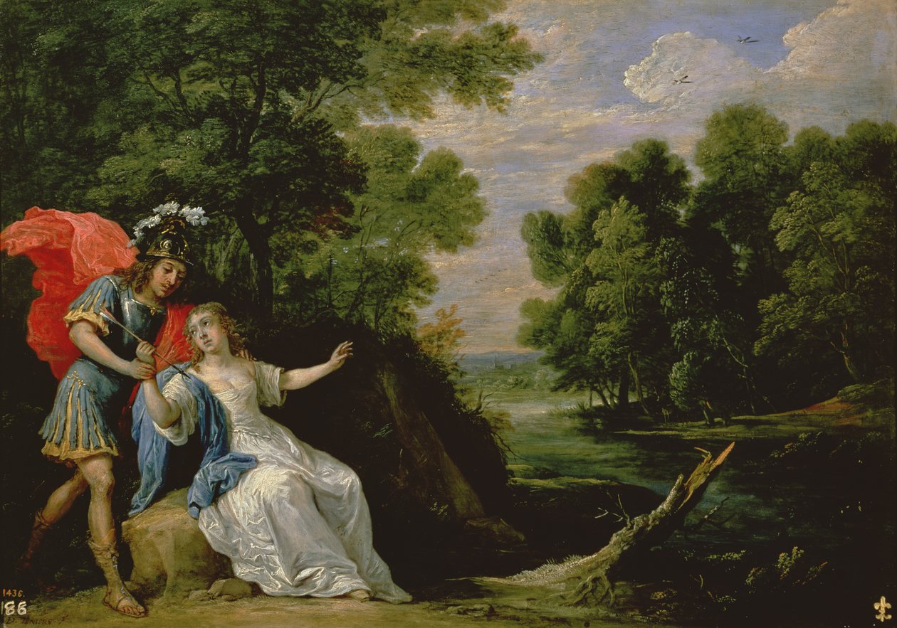 La Reconciliación de Rinaldo y Armida, 1836 de David Teniers the Younger