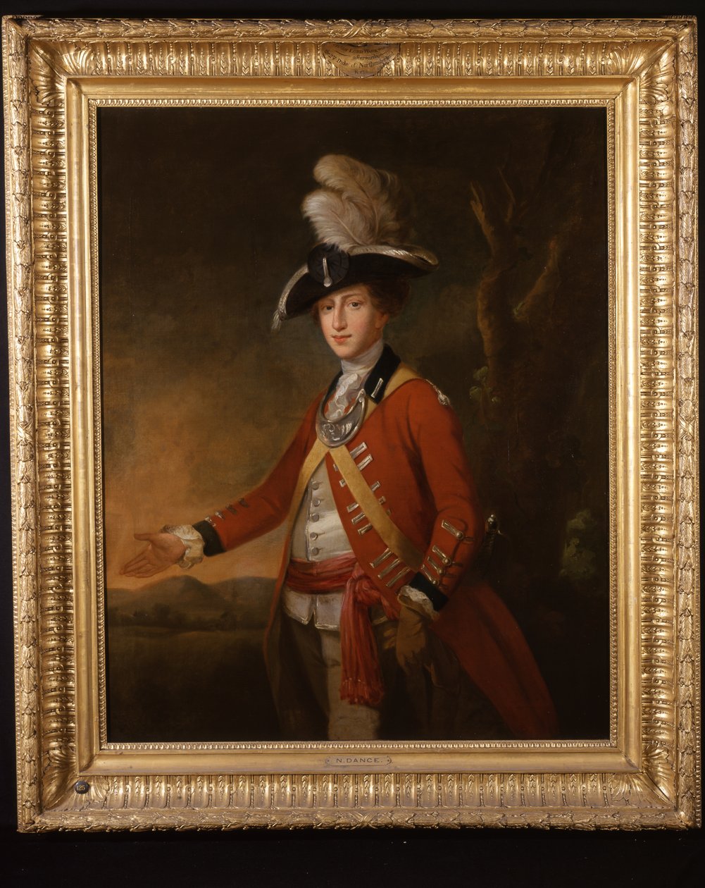 Retrato de Hugh, 2º duque de Northumberland, cuando Lord Warkworth (óleo sobre lienzo) de David (attr.to) Martin