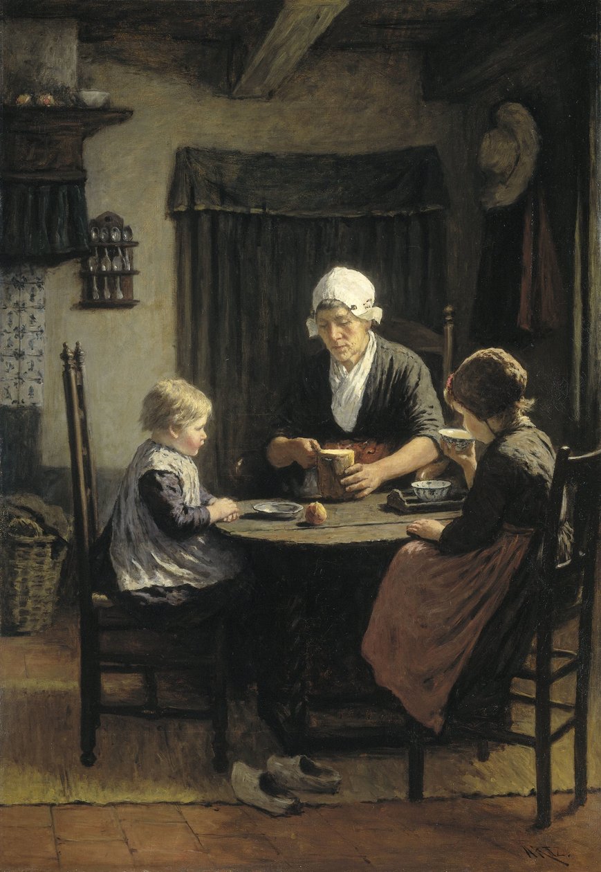 En casa de la abuela de David Adolph Constant Artz