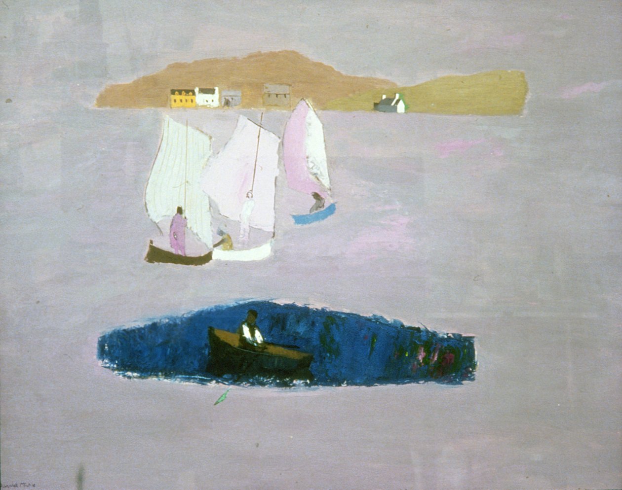 Velas en las paredes de David Alan Redpath Michie