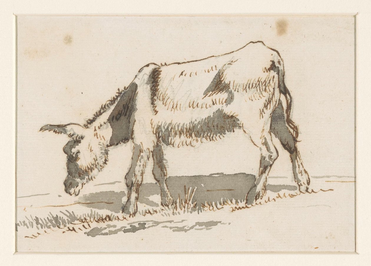 Burro de pastoreo, desde la izquierda de David Alphonse de Sandoz Rollin
