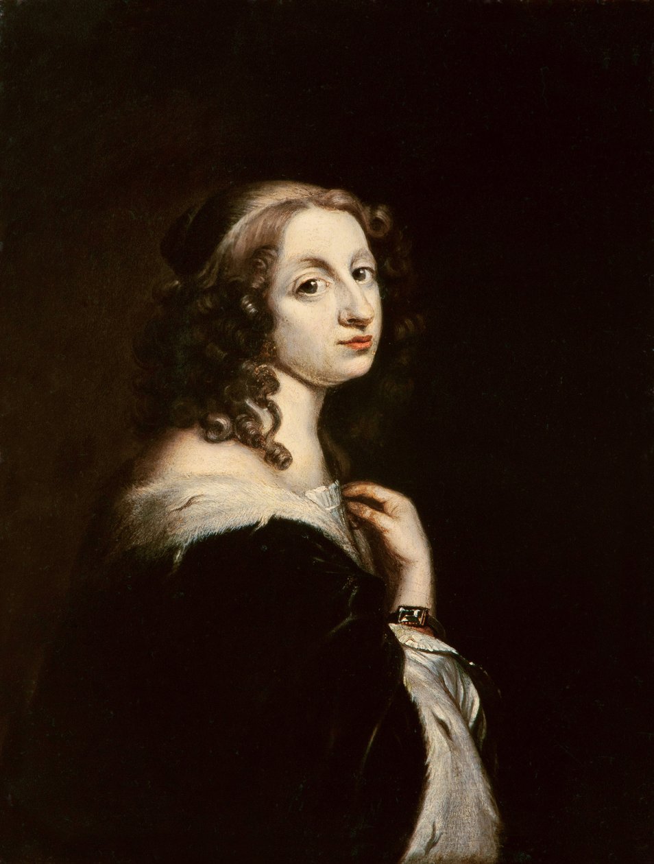 Cristina, Reina de Suecia, c.1650 de David Beck