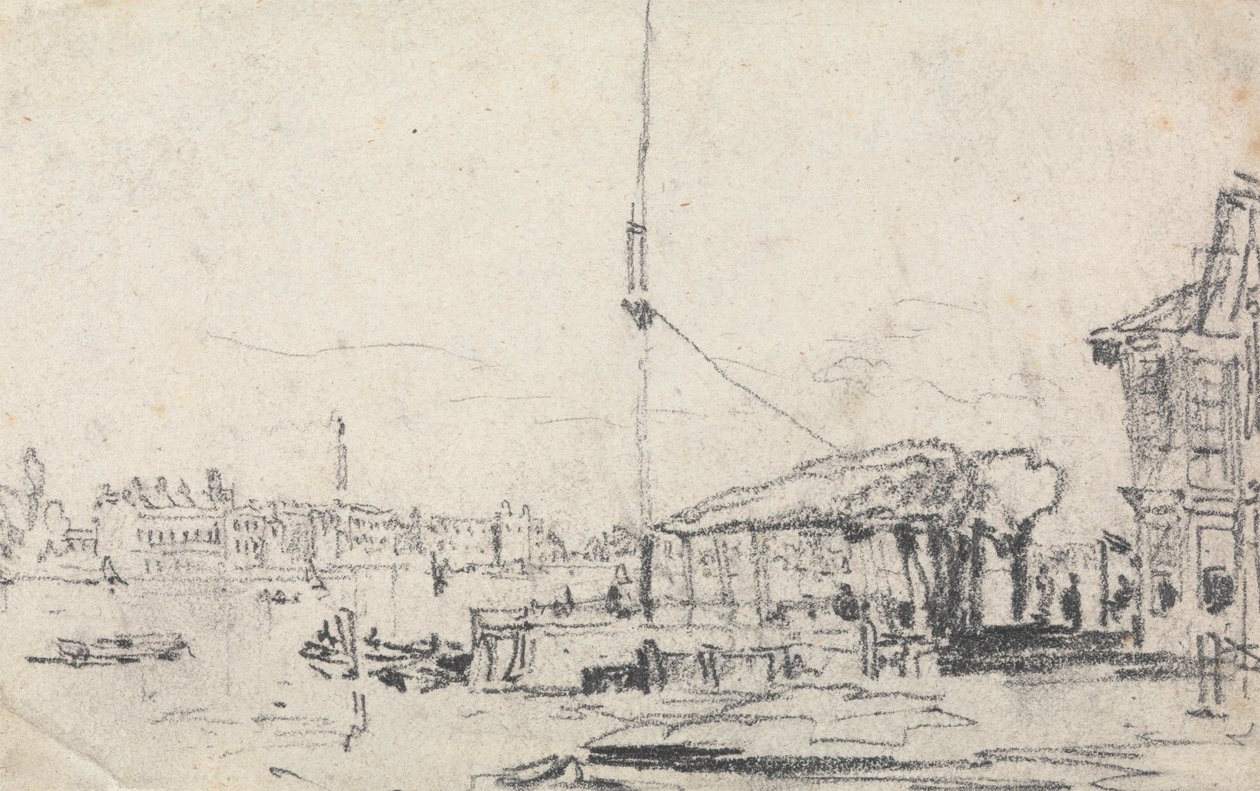 Vista del Escalda de David Cox