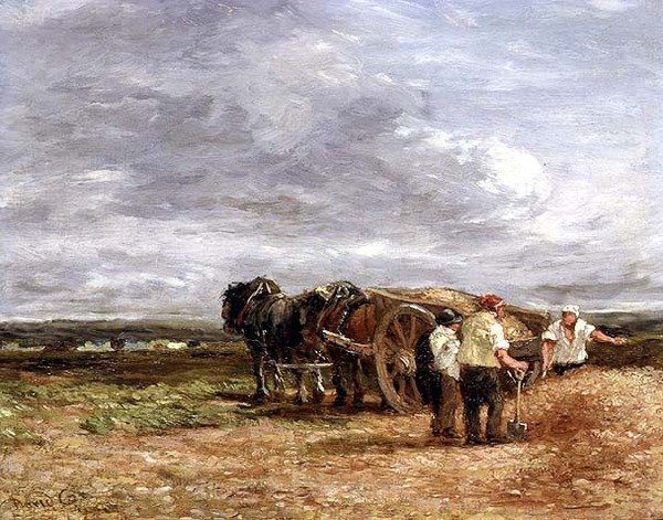 Transporte de Grava de David Cox