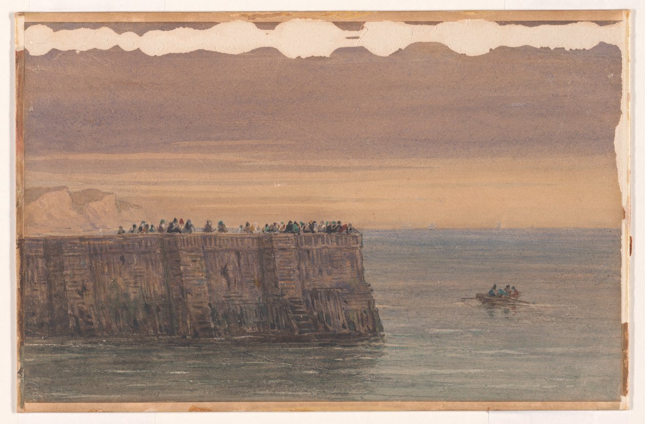 Muelle de Dover, Kent de David Cox