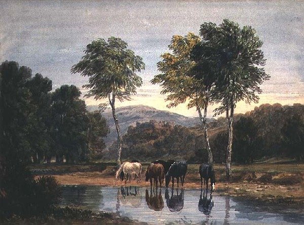 Castillo de Goodrich de David Cox