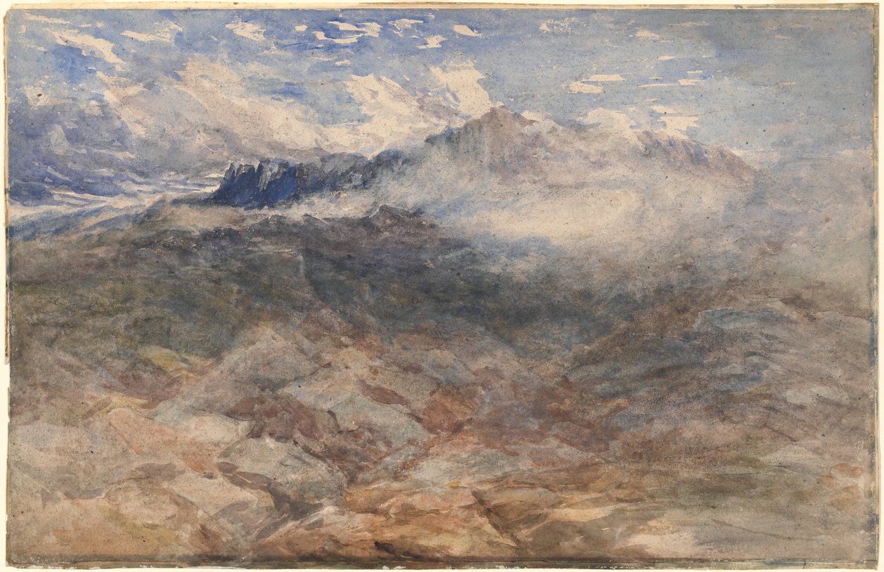 Alturas de Montaña, Cader Idris de David Cox