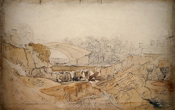 El Puente en Rhayader de David Cox