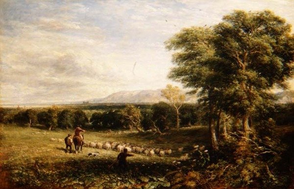 El valle de Clwyd de David Cox