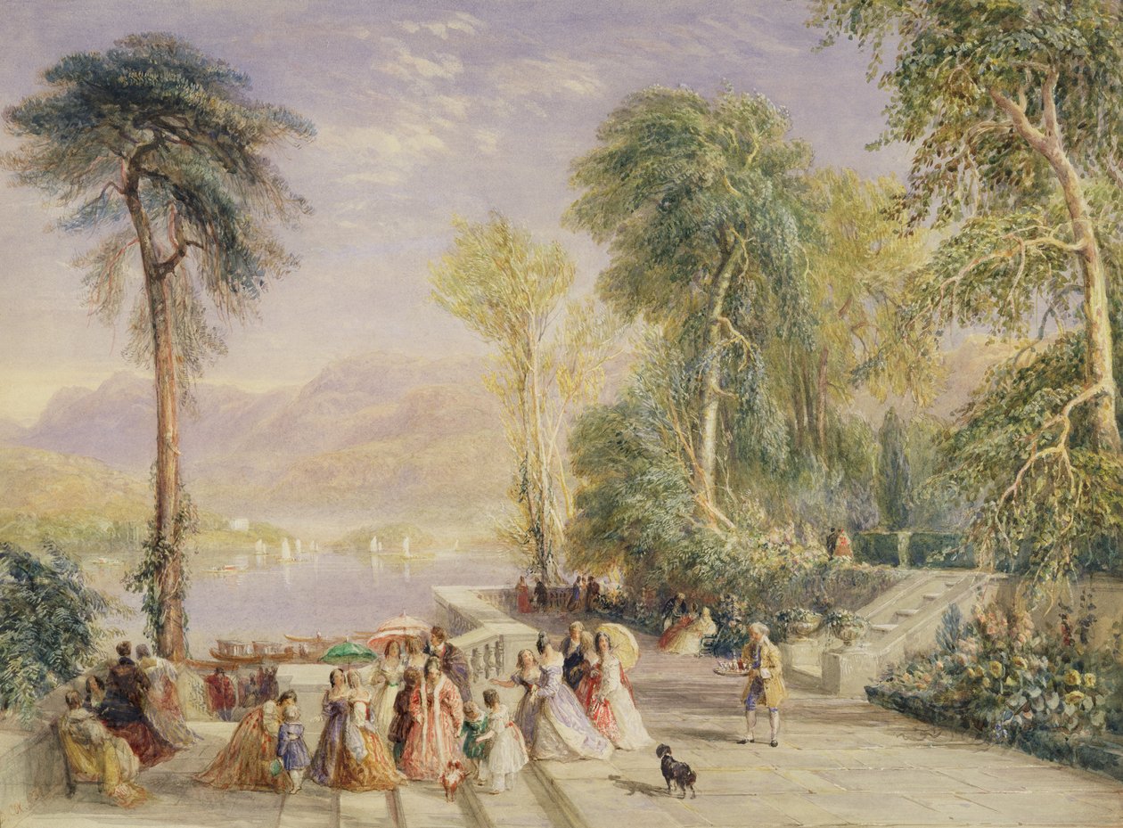 Windermere durante la regata de David Cox