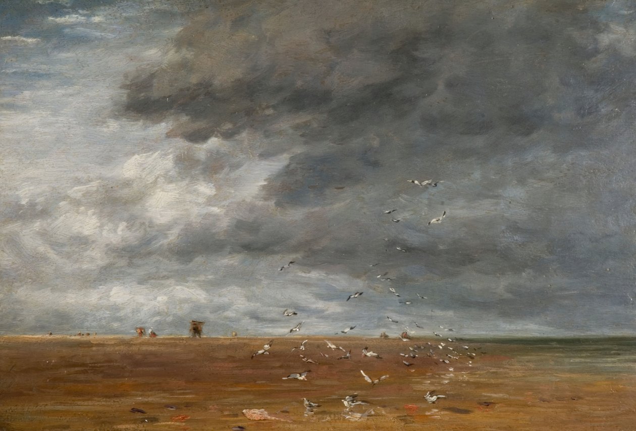 En las arenas de David Cox the elder