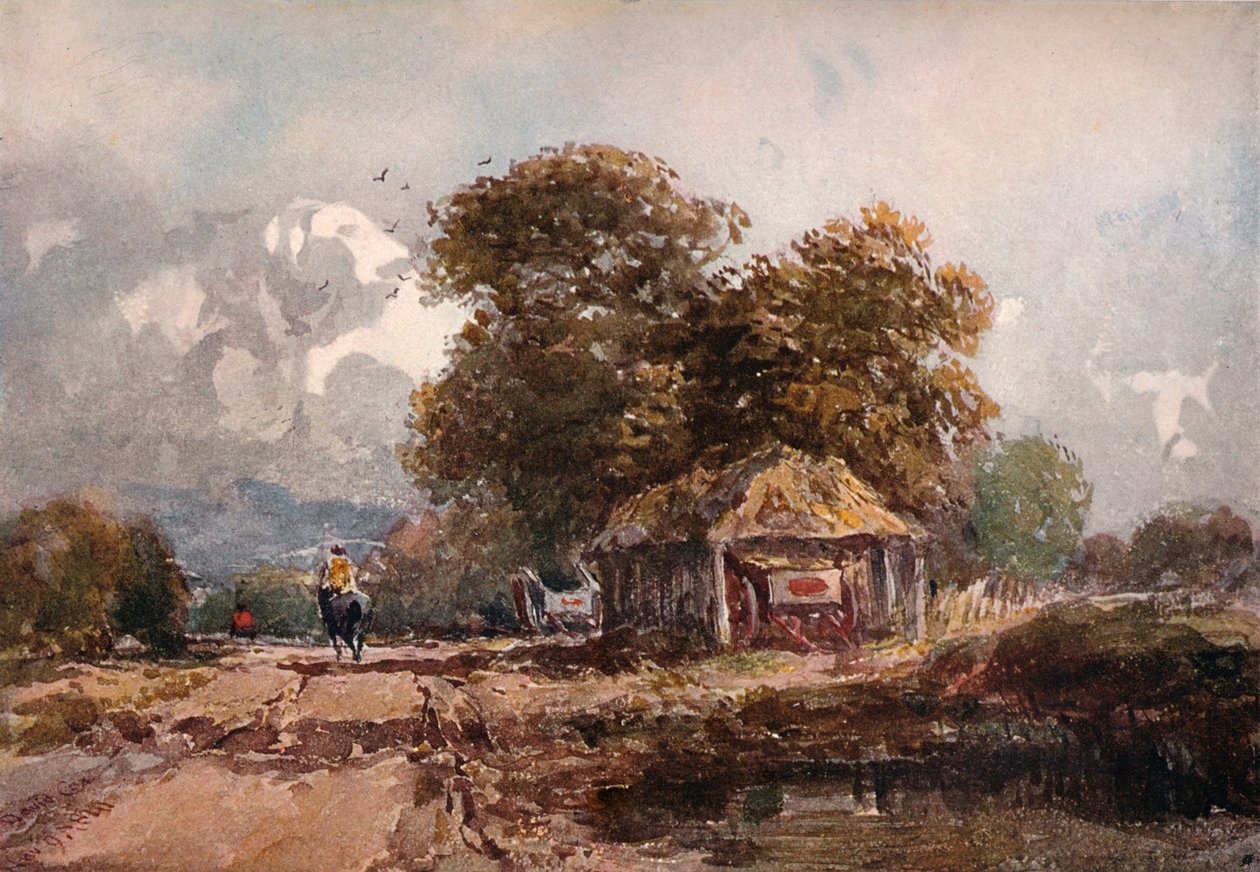 El Cobertizo de Carros de David Cox the elder
