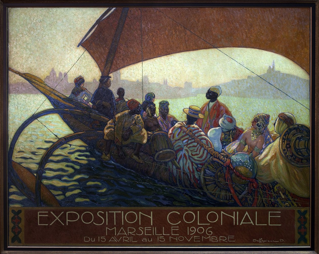 Exposición colonial de Marsella en 1906 de David Dellepiane