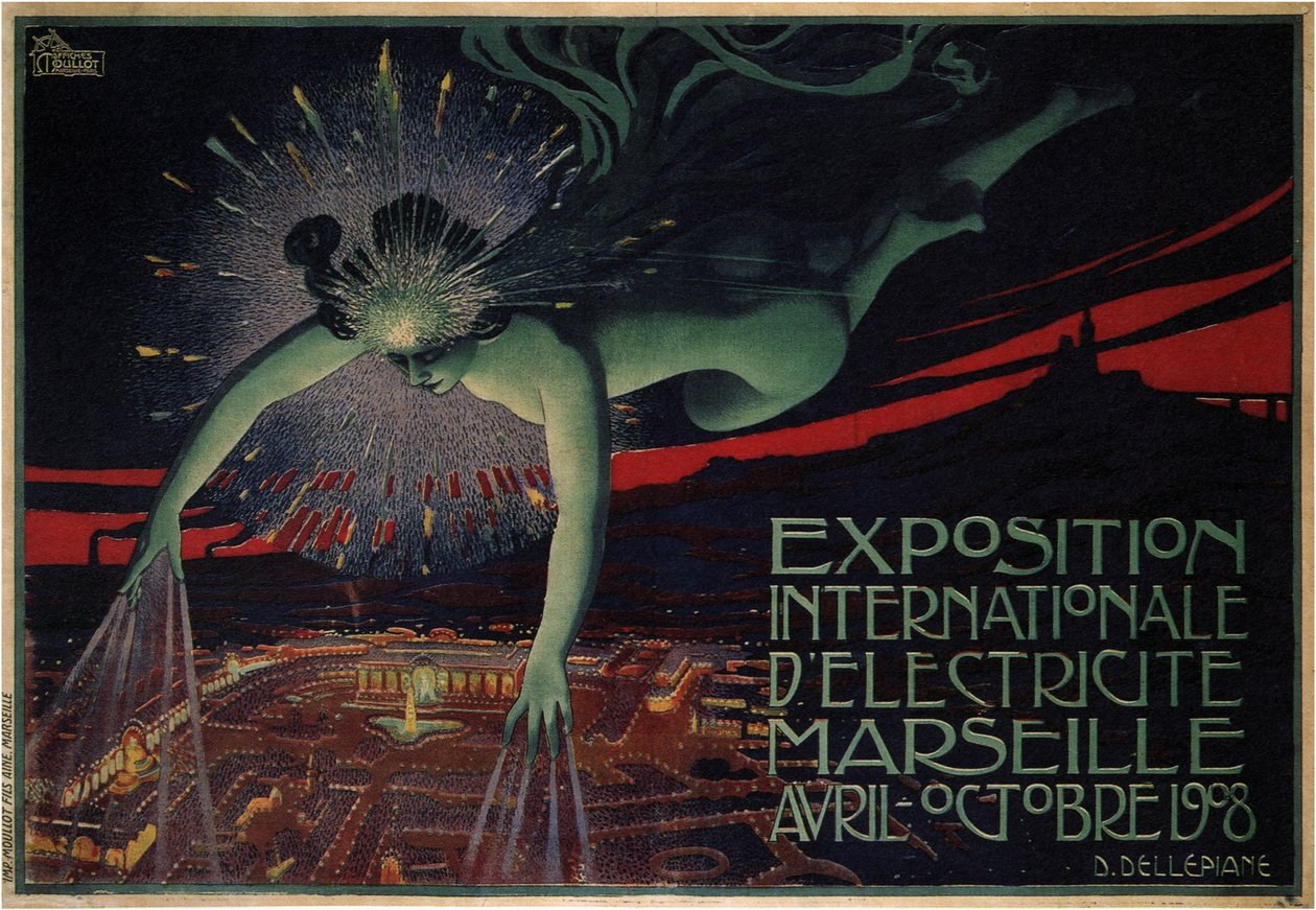 Exposición Internacional de Electricidad, Marsella de David Dellepiane