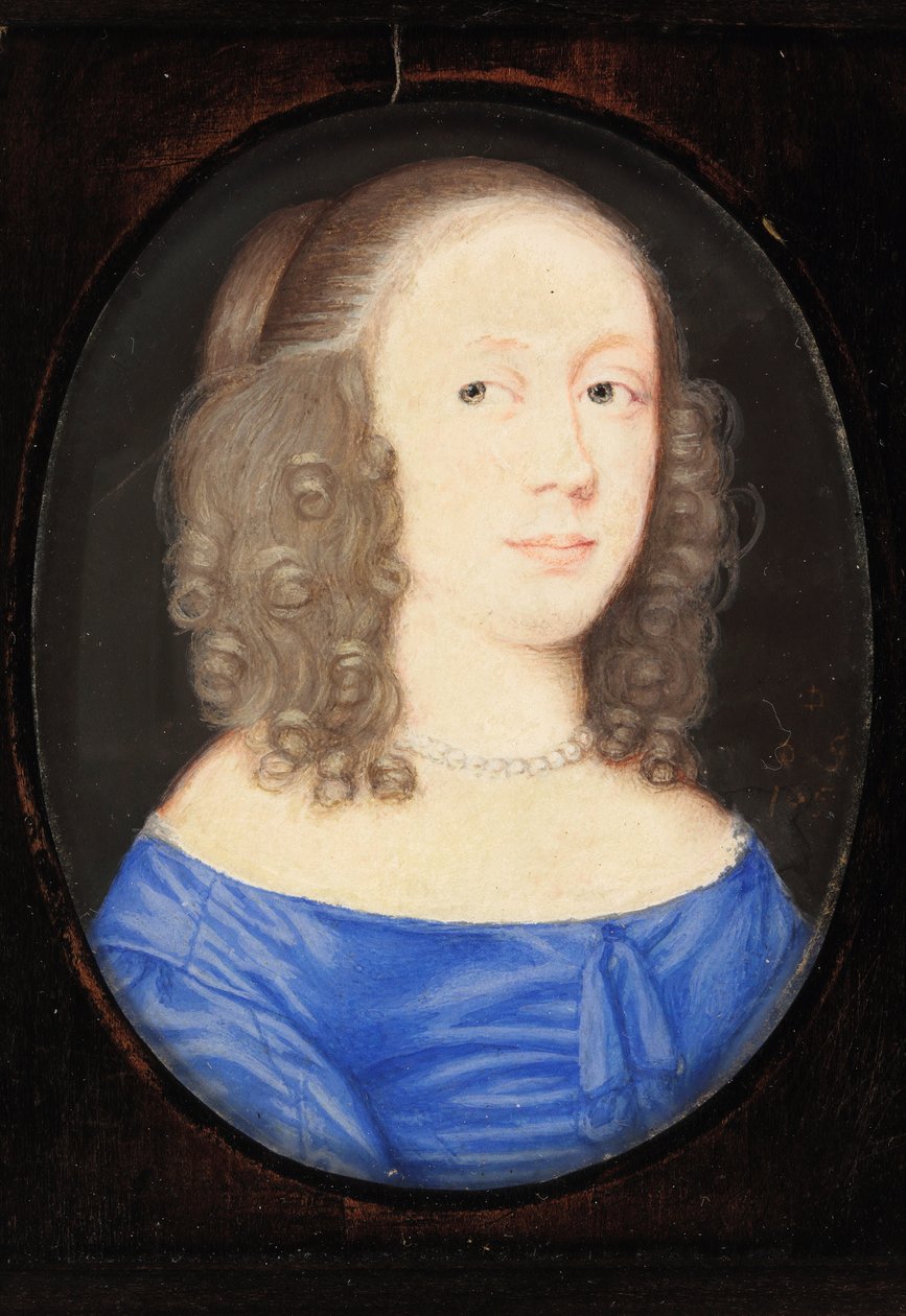 Una Dama llamada Elizabeth Vere, Condesa de Clare, 1653 de David Des Granges