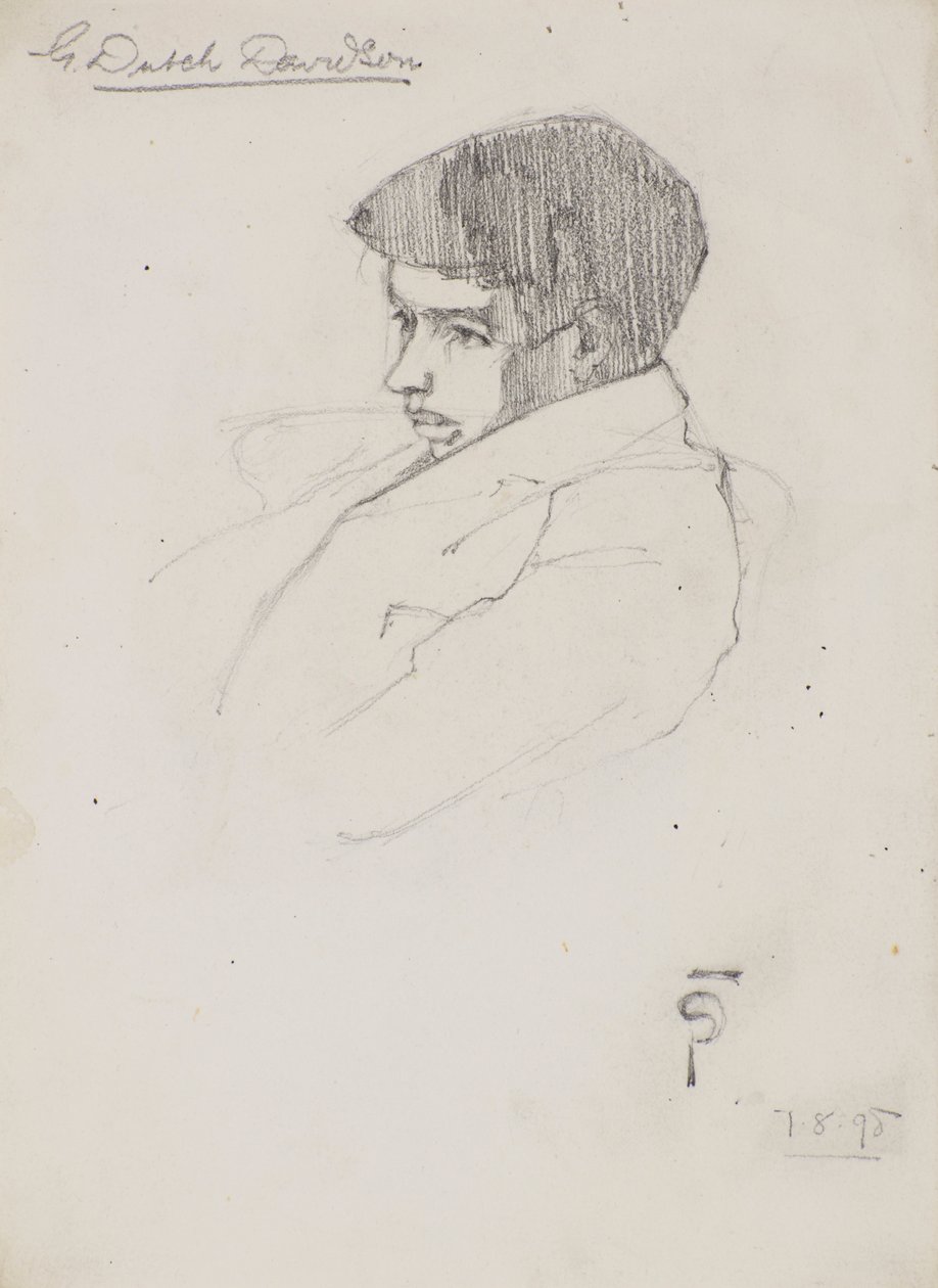 Retrato de George Dutch Davidson de David Foggie