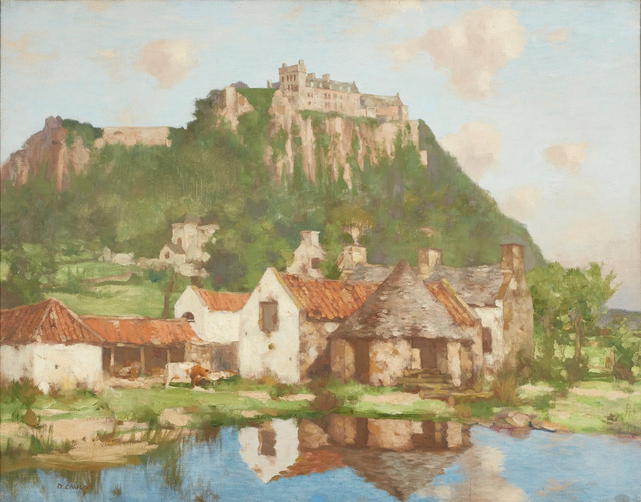 Bajo las murallas del Castillo de Stirling de David Gauld