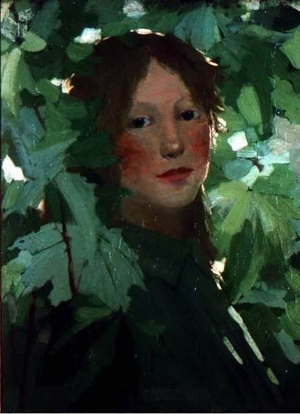 Cabeza de una Niña de David Gould