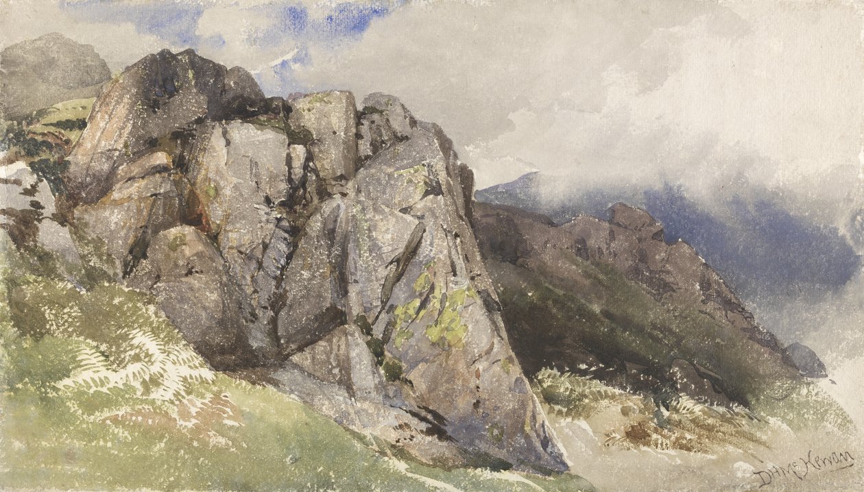 Rocas de Montaña de David Hall McKewan