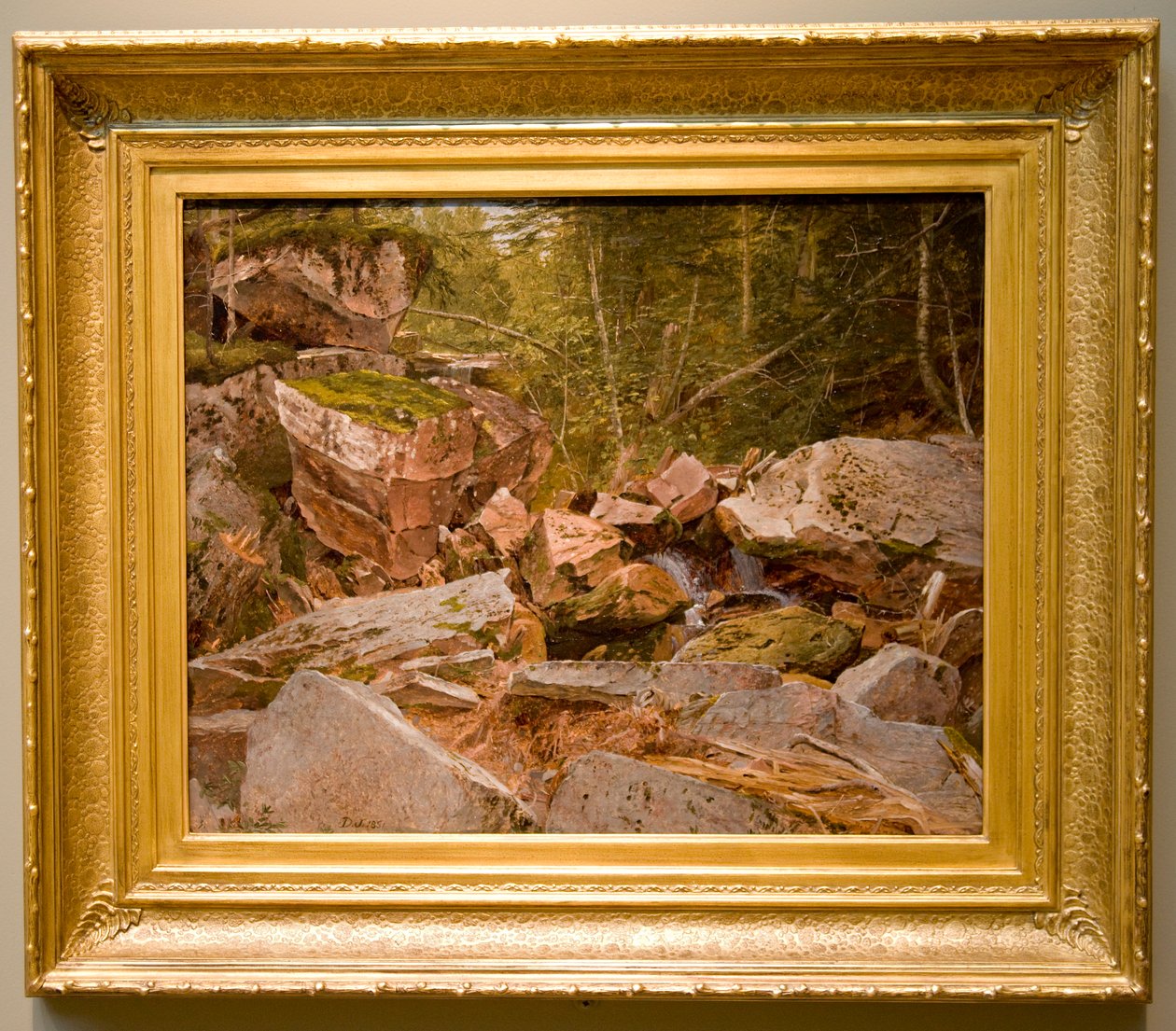 Estudio, North Conway, New Hampshire, 1851 de David Johnson