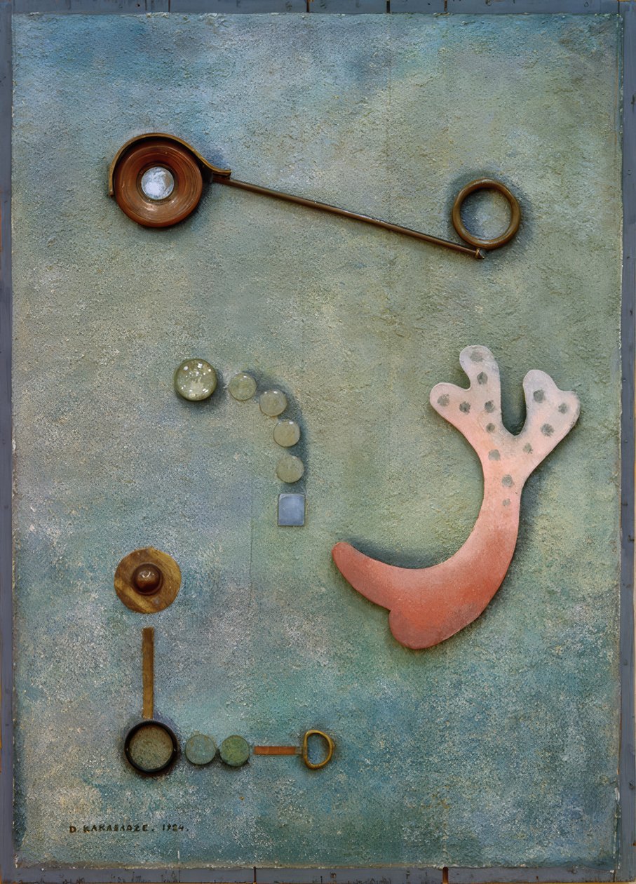 Composición abstracta de David Kakabadze