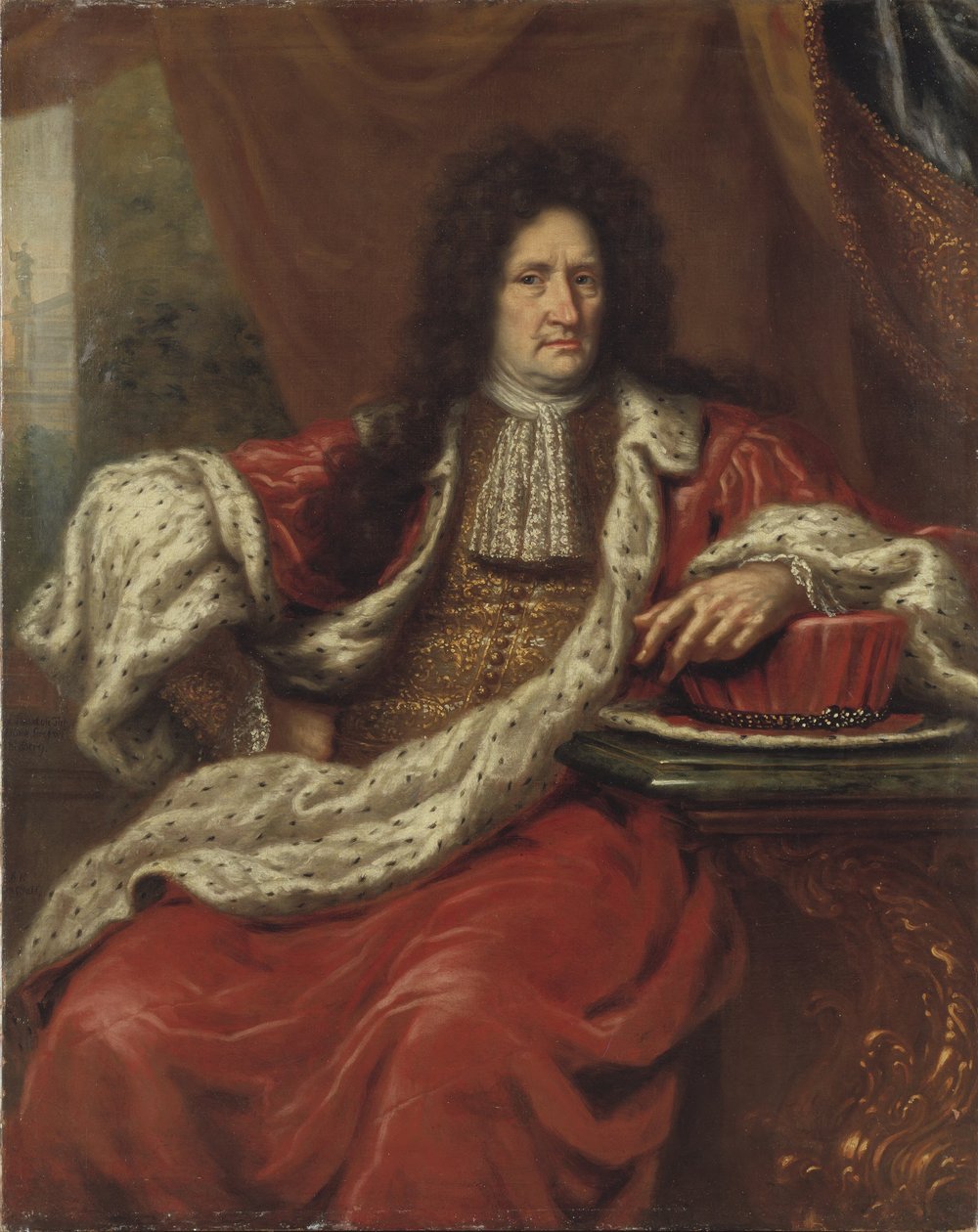 Erik Dahlbergh (1625-1703), consejero real y mariscal de campo de David Klöcker Ehrenstrahl