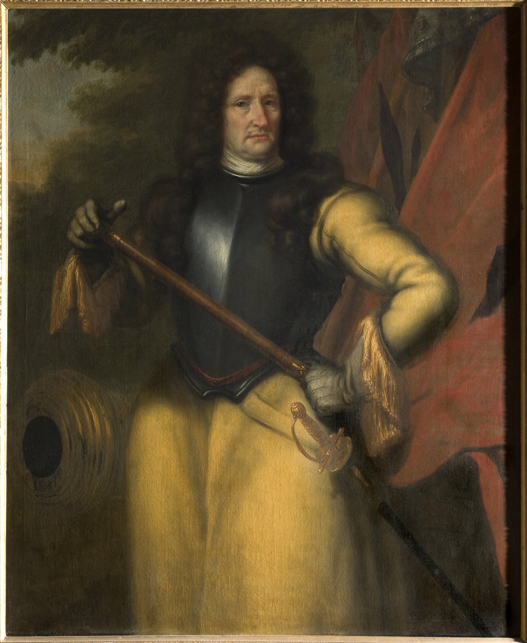 Erik Dahlbergh (1625-1703), Graf, Feldmarschall, Generalgouverneur, königlicher Rat de David Klöcker Ehrenstrahl