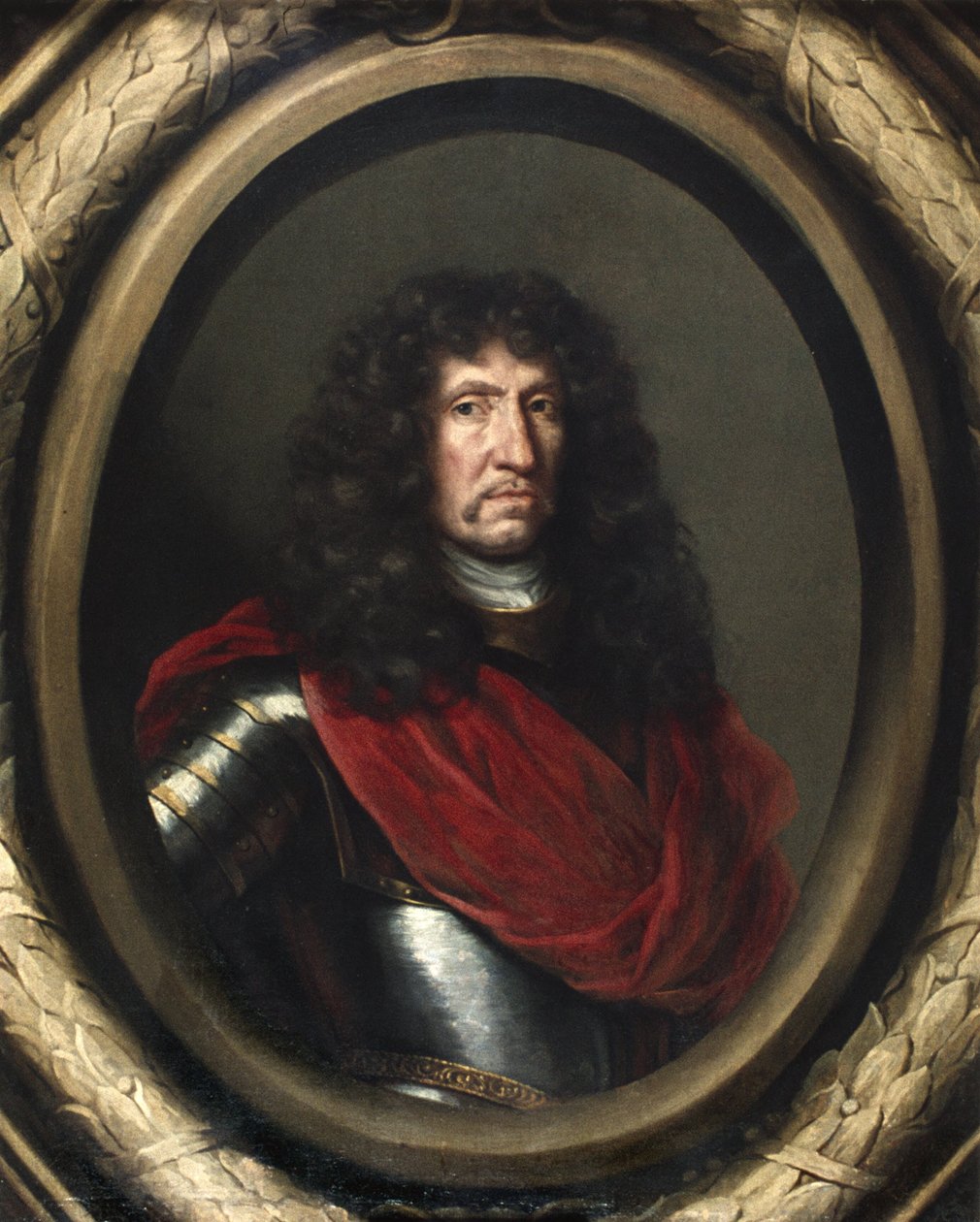 Gustaf Persson Banér (1618-1689), barón, consejero del reino, mariscal de campo, gobernador general, casado 1. con Brita Bielke, 2. con Maria Elisabet Oxenstierna de David Klöcker Ehrenstrahl