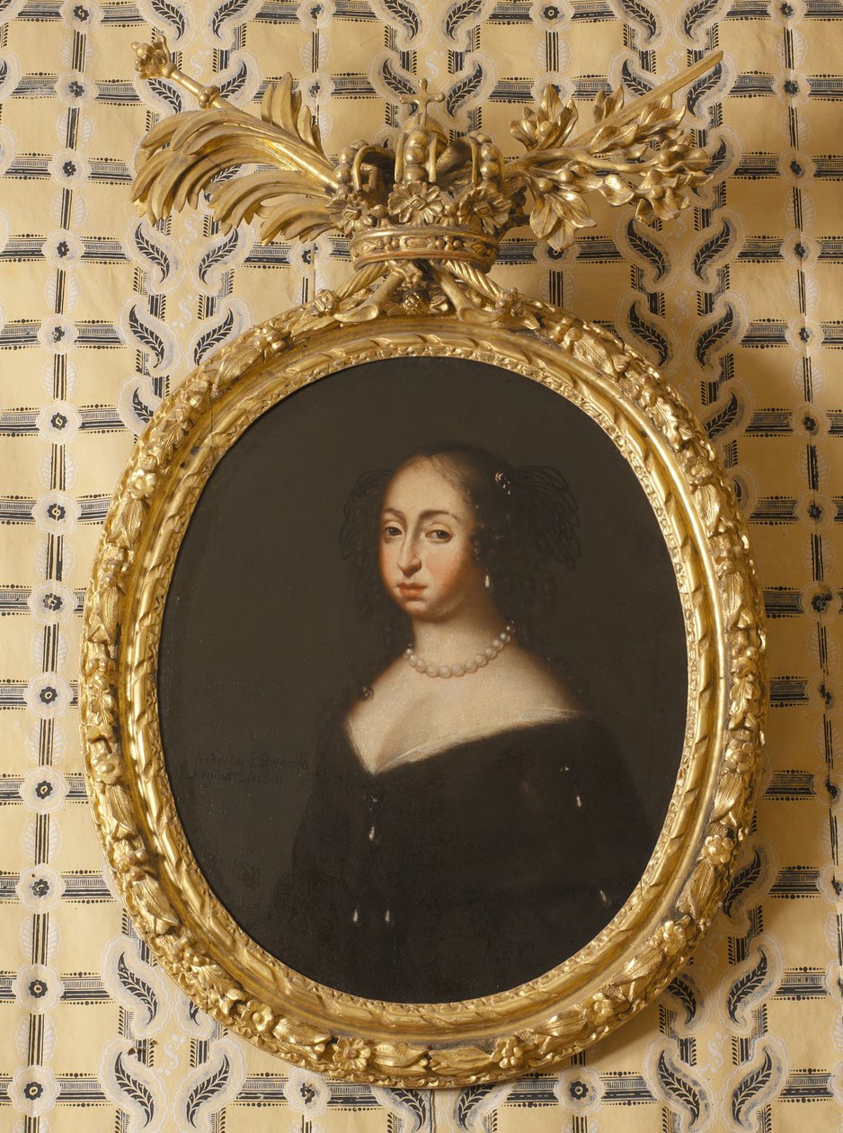 Eduviges Leonor, 1636-1715, reina de Suecia de David Klöcker Ehrenstrahl
