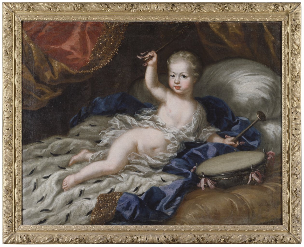 Carlos XII de niño, 1682-1718, rey de Suecia de David Klöcker Ehrenstrahl