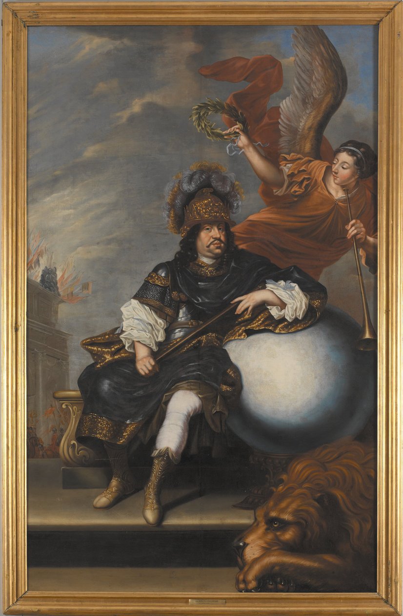 Carlos X Gustavo, 1622-1660, rey de Suecia de David Klöcker Ehrenstrahl