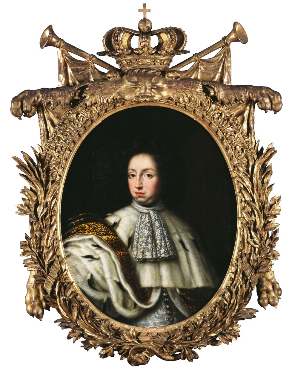 El rey Carlos XI de Suecia de David Klöcker Ehrenstrahl