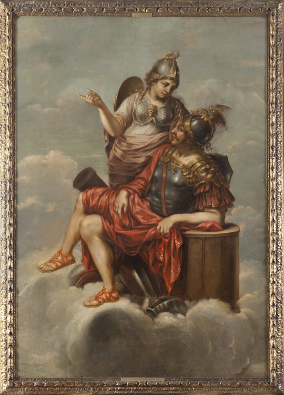 Marte y Minerva de David Klöcker Ehrenstrahl
