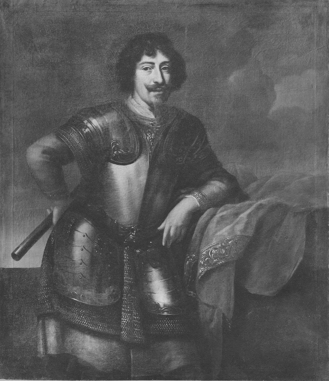 Hombre desconocido, posiblemente Johan Adolf, duque de Holstein-Sonderburg-Plön de David Klöcker Ehrenstrahl