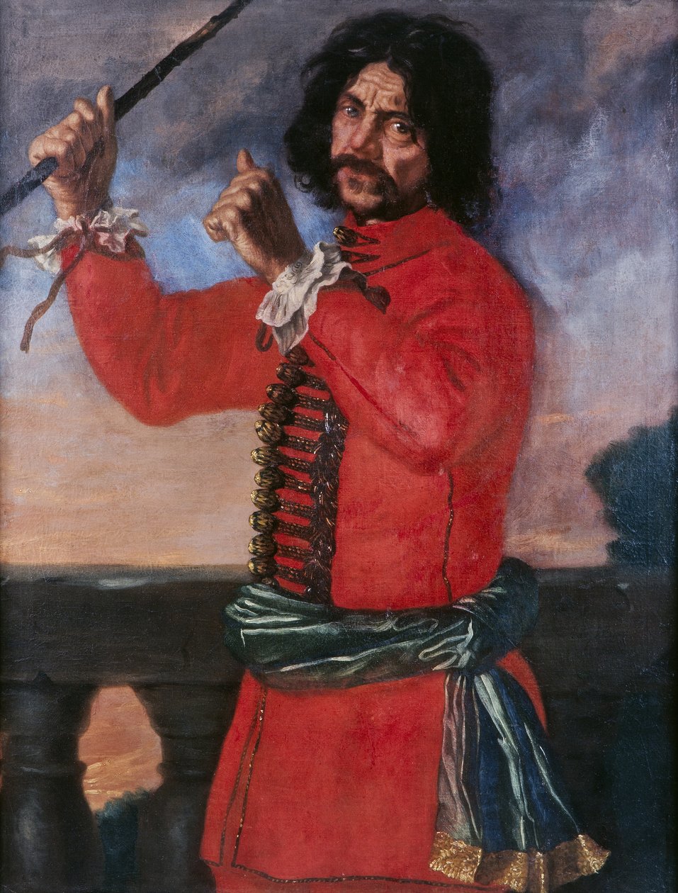 Retrato, hombre de David Klöcker Ehrenstrahl