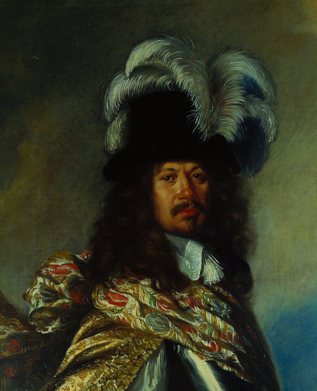 Retrato, hombre de David Klöcker Ehrenstrahl