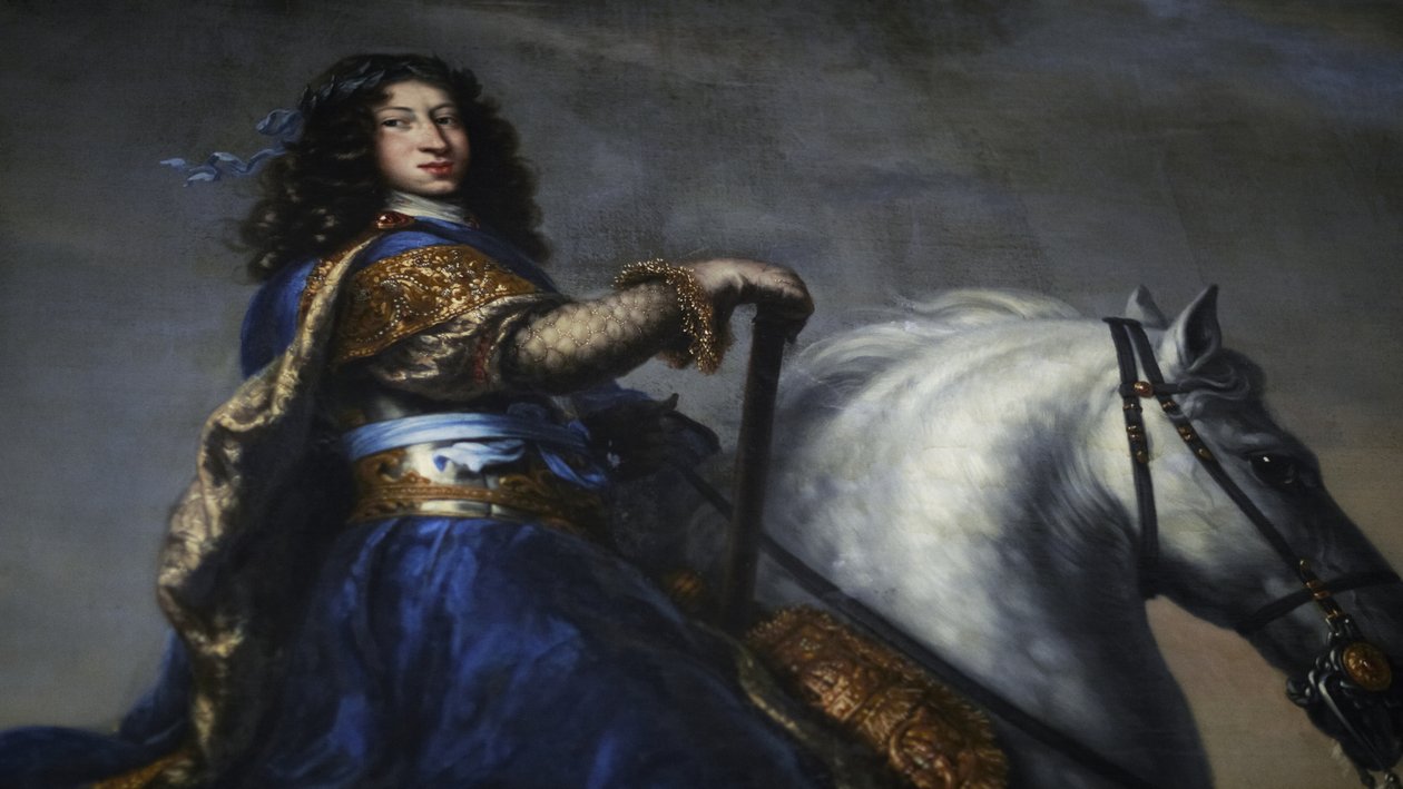 Retrato ecuestre de Carlos XI de Suecia de David Klöcker Ehrenstrahl