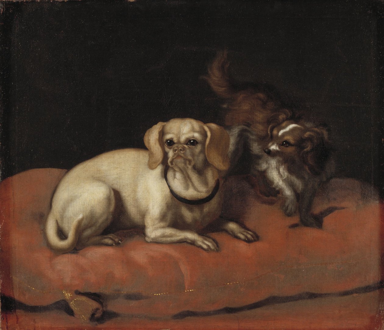 Dos perros de David Klöcker Ehrenstrahl