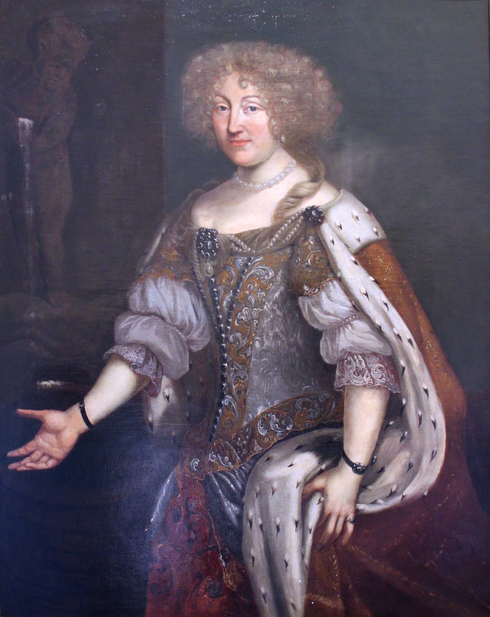 Alemán: Duquesa Magdalena Sibylla de Württemberg con vestido de gala Duquesa Magdalena Sibylla de Württemberg con vestido de gala de David Klöcker Ehrenstrahl
