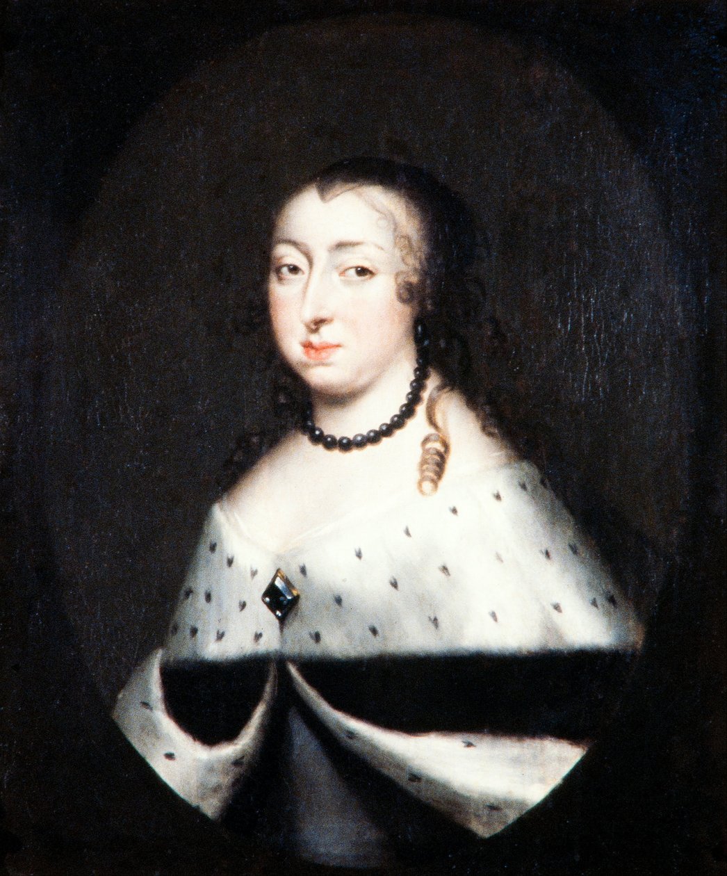 Hedvig Eleonora, reina viuda de Suecia 1660-1719 de David Klöcker Ehrenstrahl