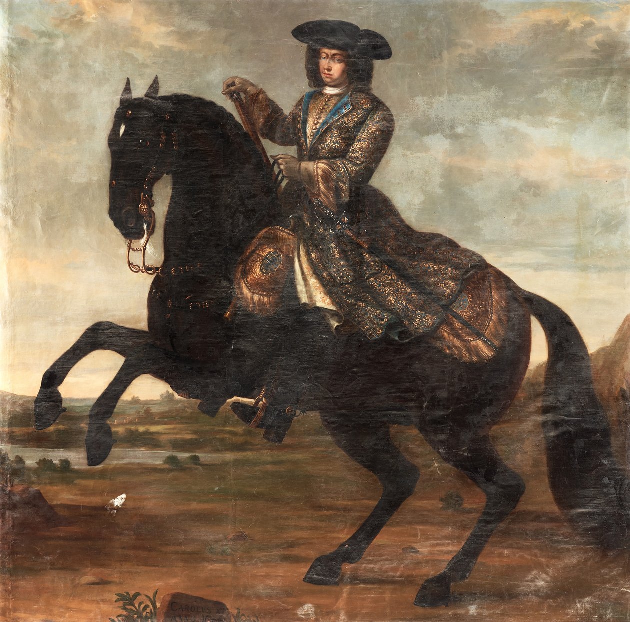 Retrato de Carlos XI de Suecia, 1696 de David Krafft von