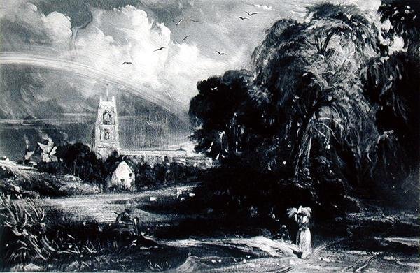 Stoke-by-Nayland, después de Constable de David Lucas