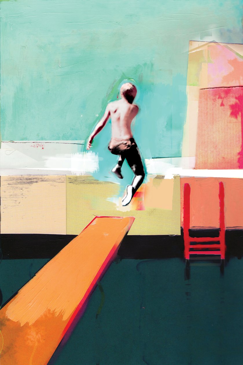 Día de piscina de David McConochie