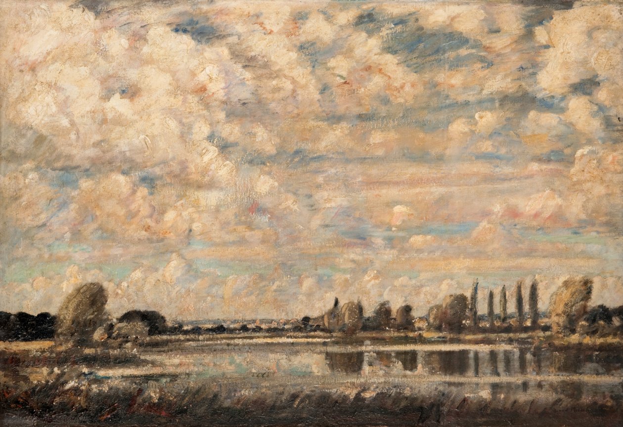 Escena de un río de David Muirhead